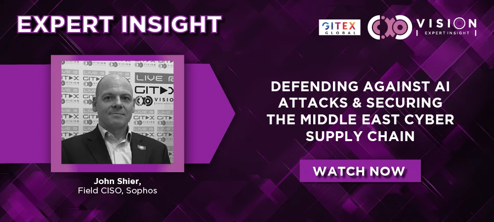 GITEX 2025: John Shier, Field CISO, Sophos