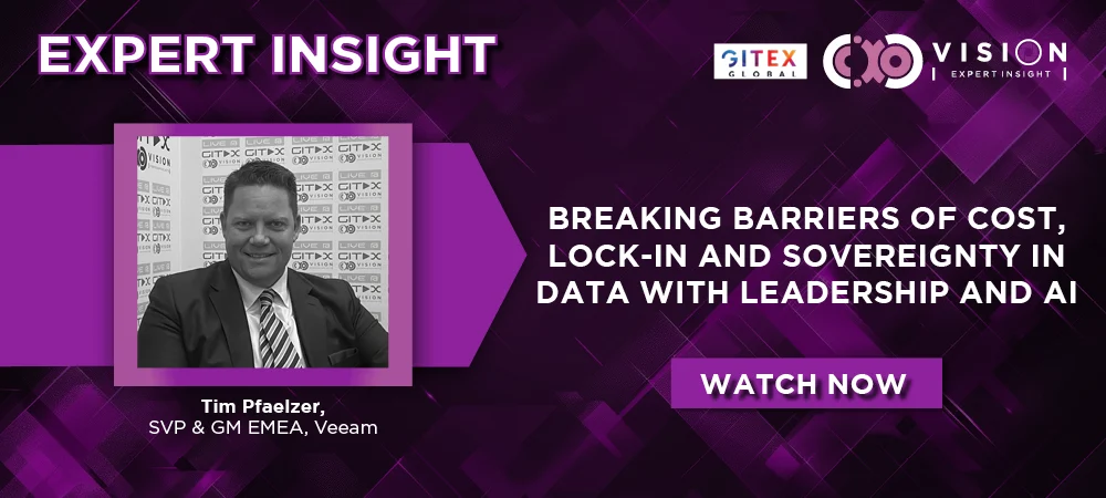 GITEX 2025: Tim Pfaelzer, SVP & GM EMEA, Veeam