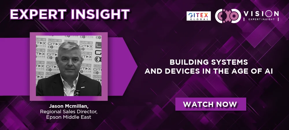 GITEX 2025: Jason Mcmillan, Regional Sales Director Epson Middle East, Epson