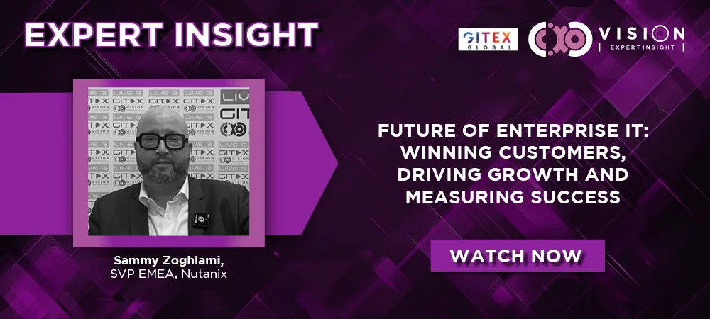GITEX 2025: Sammy Zoghlami, SVP EMEA, Nutanix
