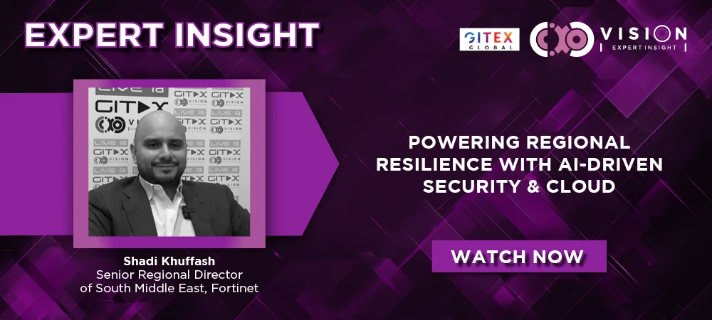 GITEX 2025: Shadi Khuffash, Senior Regional Director of South Middle East, Fortinet