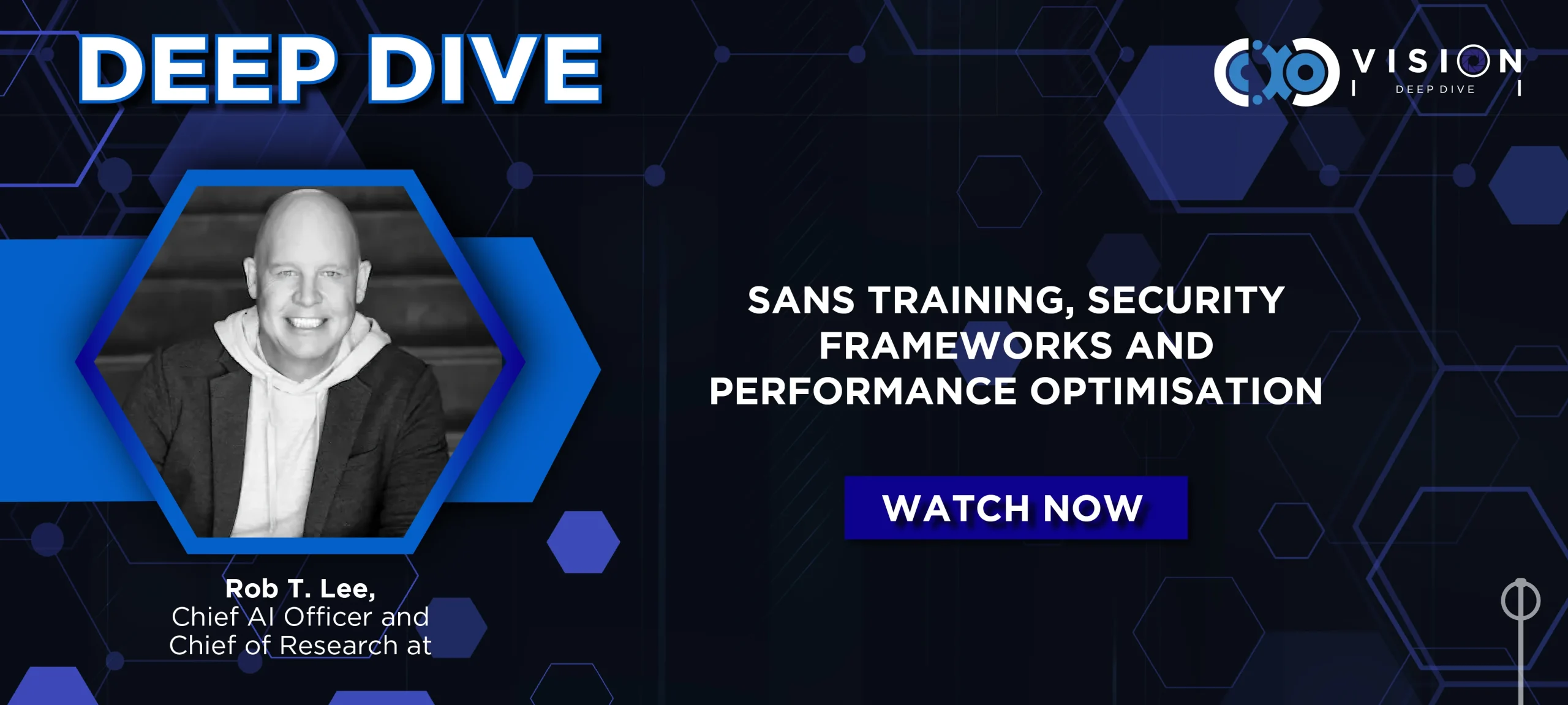 Deep Dive: Rob T. Lee, Chief AI Officer and Chief of Research at SANS Institute