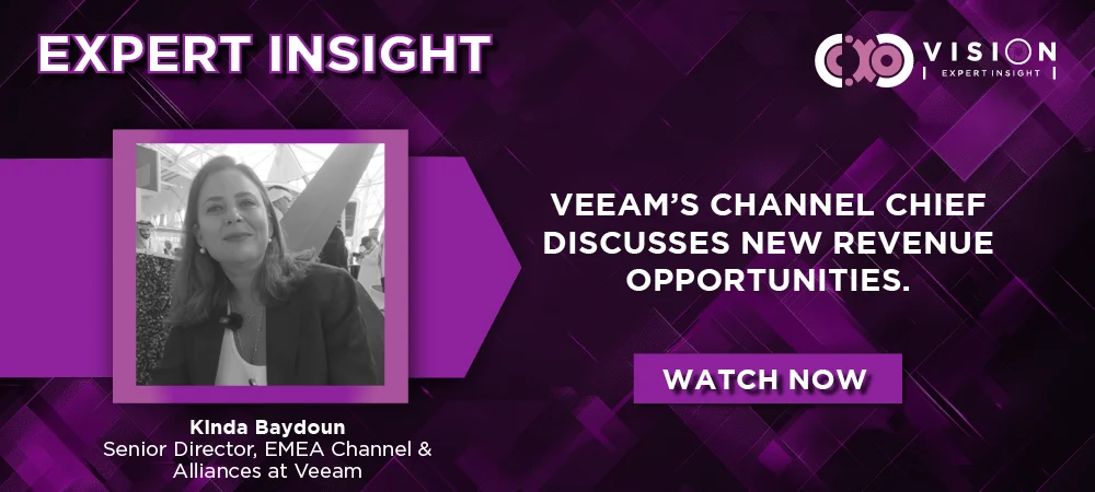 Kinda Baydoun, Senior Director, EMEA Channel & Alliances at Veeam
